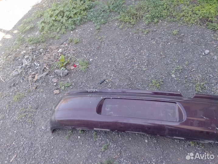 Задний бампер ваз 2112