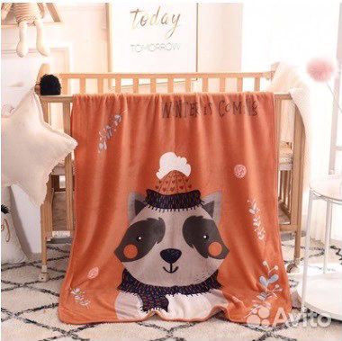 Детский плед новый