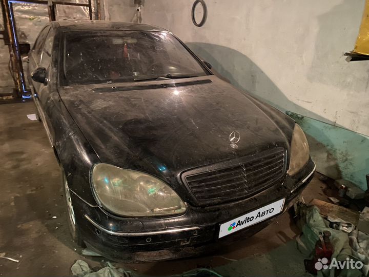 Mercedes-Benz S-класс 5.0 AT, 2000, 275 000 км