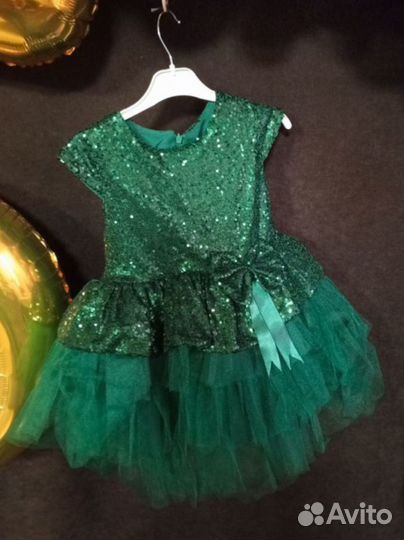 Детское нарядное платье 116