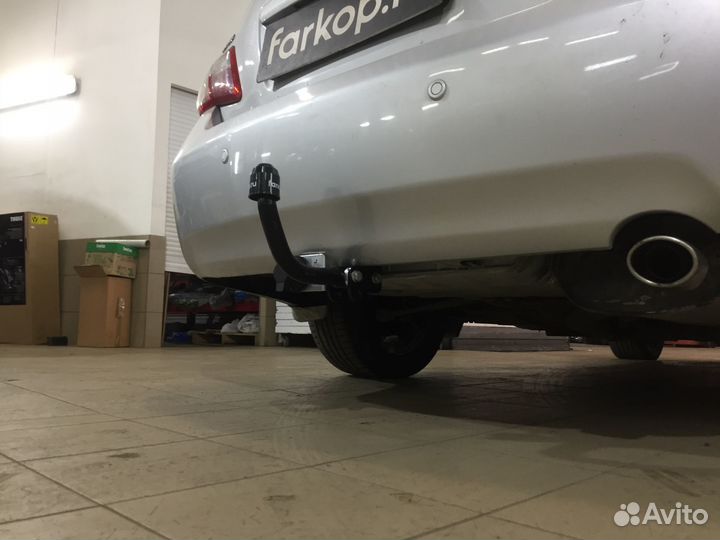 Фаркоп Лидер Плюс для Toyota Camry (седан) 2006-20