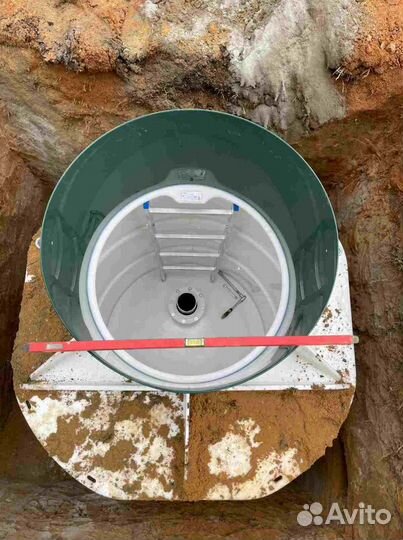 Септик под ключ. Монтаж за 1 день