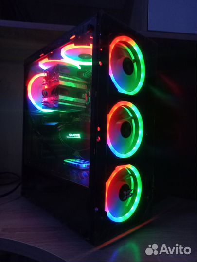 Вентиляторы 120мм для пк с подсветкой RGB 6шт