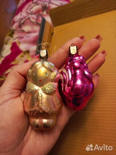 Новогодние игрушки СССР