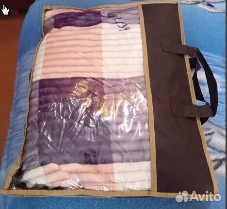 Плед квадрат 2шт