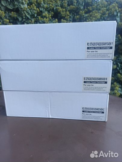 Картридж RC CF541X/CF401X/054HC/045HC