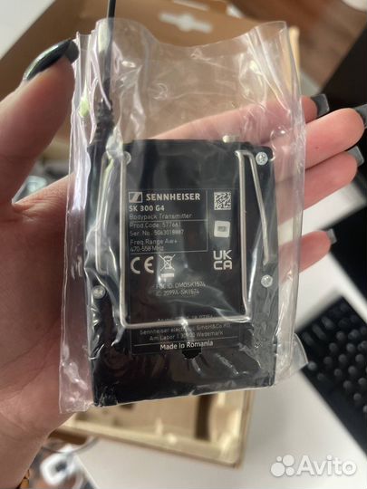 Микрофон Sennhiser ew 300 G4