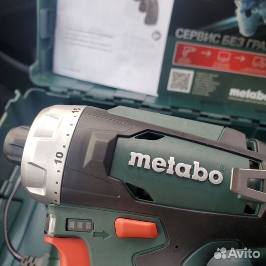 Новый шуруповерт metabo powermaxx BS 12