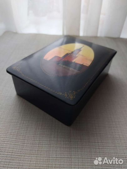 Шкатулка СССР Федоскино