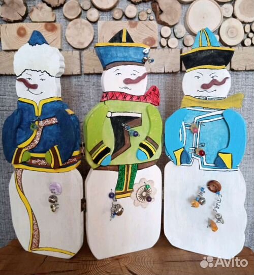 Снеговики три в одном