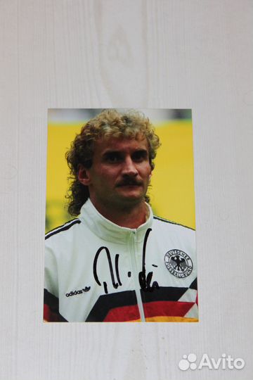 Автографы игроков сборной Германии по футболу