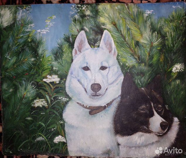 Картина холст масло