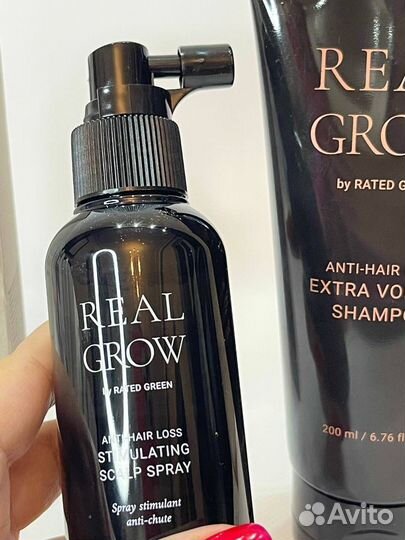 Rated Green линия для роста волос Real Grow