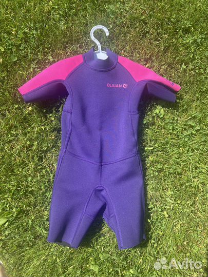 Гидрокостюм детский короткий декатлон 98-104
