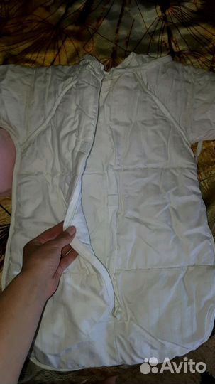 Теплый зимний красивый конверт на выписку