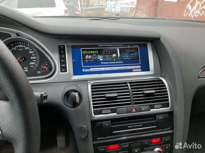 Android монитор для Audi Q7 MMI 2G, 3G 2006 - 2015