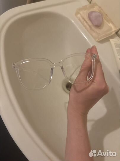 Прозрачные очки
