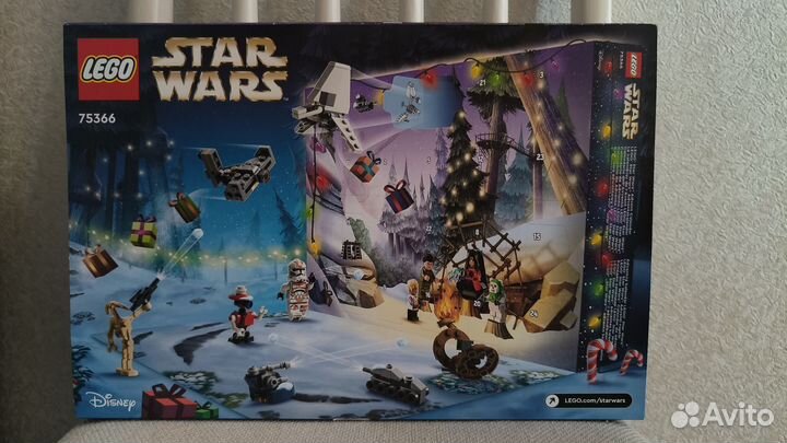 Lego Star Wars адвент календарь 75366