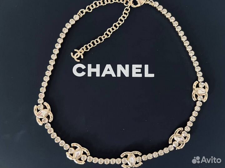 Колье чокер chanel оригинал