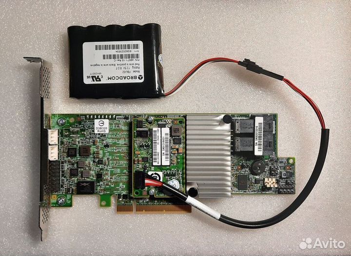 LSI MegaRaid 9361-8i SAS3 12Gb/s 1GB + lsicvm02