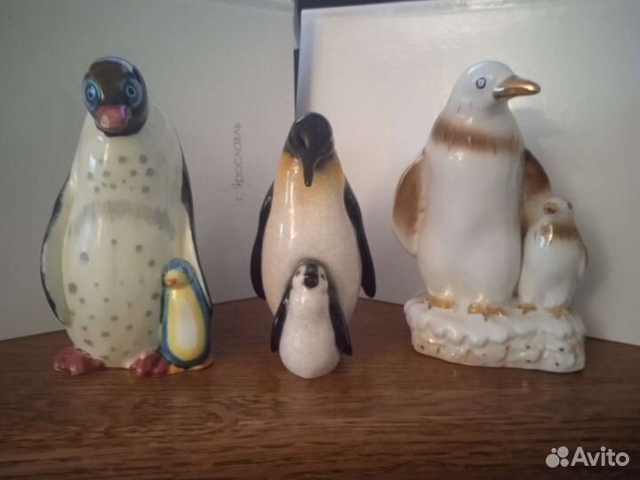 Фарфоровая статуэтка Пингвин Конаково и другие