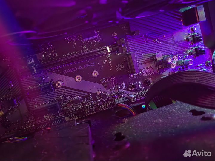 Комплект Z490, 16gb озу, башня + проц(с галочкой)