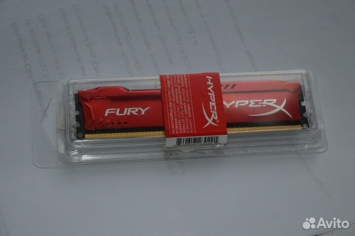 Оперативная память HyperX Fury 4 гб DDR3 1333 мгц