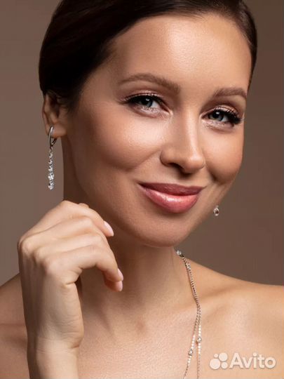 Серьги серебро