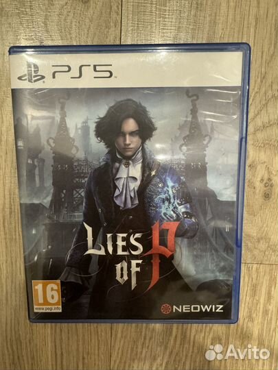 Lies of p ps5 диск