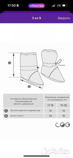 Демисезонные пинетки LEO 17-18