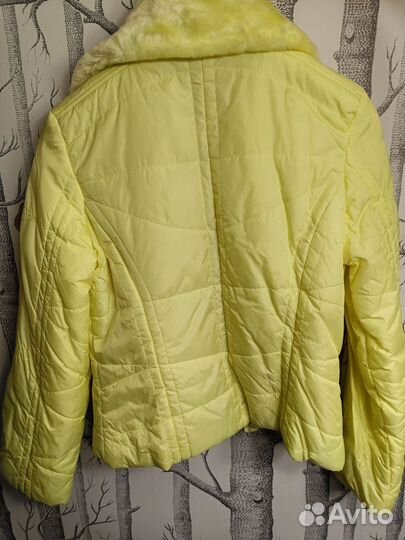 Новая желтая куртка Emozioni 42 S