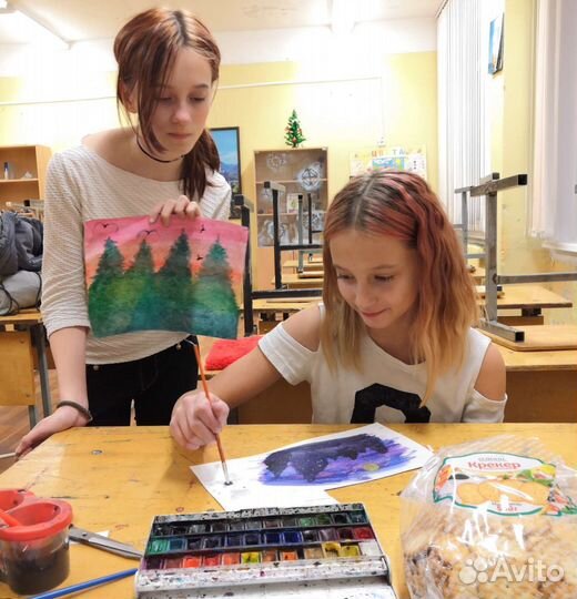 Индивидуальные уроки рисования