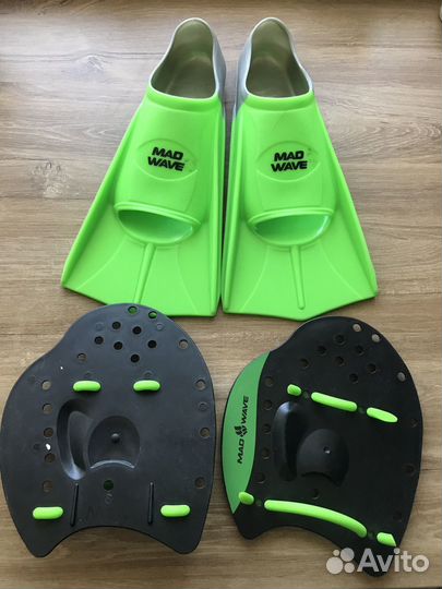 Ласты и лопатки Mad Wave
