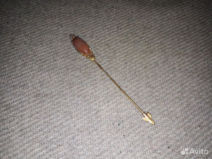 Брошь игла СССР клеймо