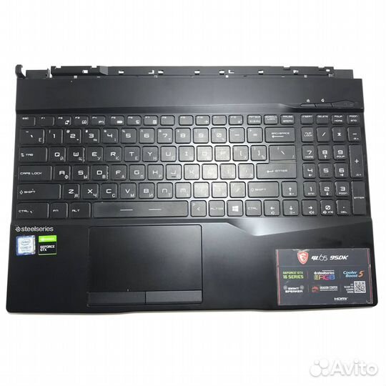 Топкейсы с клавиатурой для ноутбуков MSI (1)