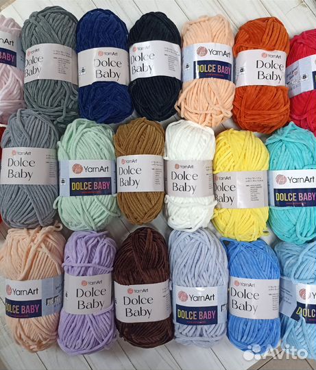 Пряжа yarnart dolce baby