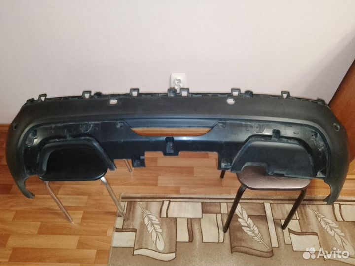 Накладка заднего бампера Веста Кросс/св.Кросс