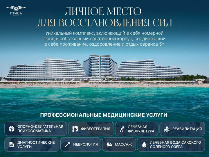 1-к. апартаменты, 33,1 м², 9/16 эт.