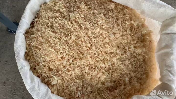 Стружка древесная чистая