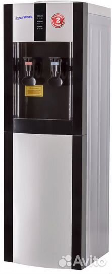 Кулер для воды Aqua Work 16-LDR серебро-черный эле