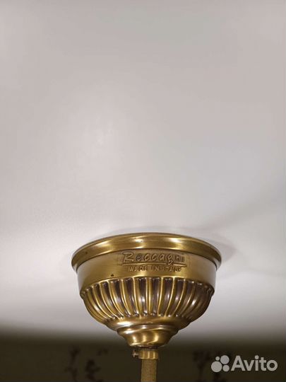 Люстра потолочная италия бу