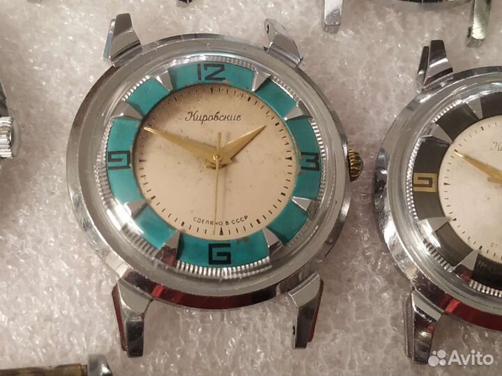 Часы рабочие Полет Кировские Родина 1мчз СССР