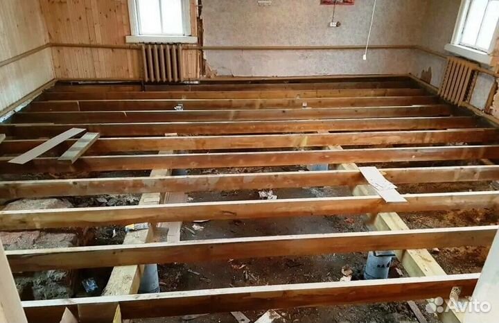 Поднятие домов замена венцов