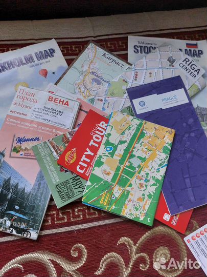 Карты разных городов