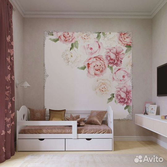 Кроватки бабочки/звёздочки 160*80 в наличии