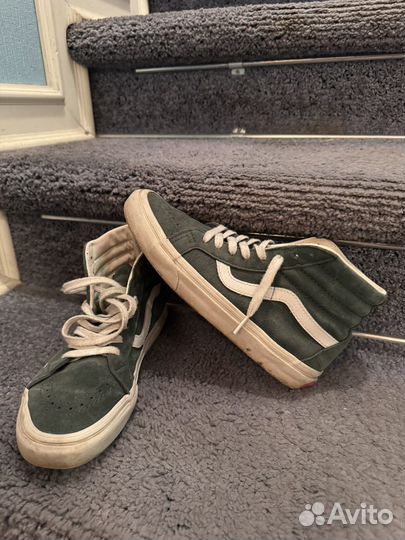 Кеды vans высокие