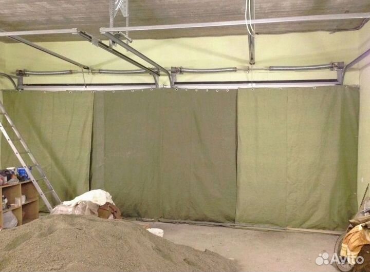 Тенты, полога, шторы из брезента