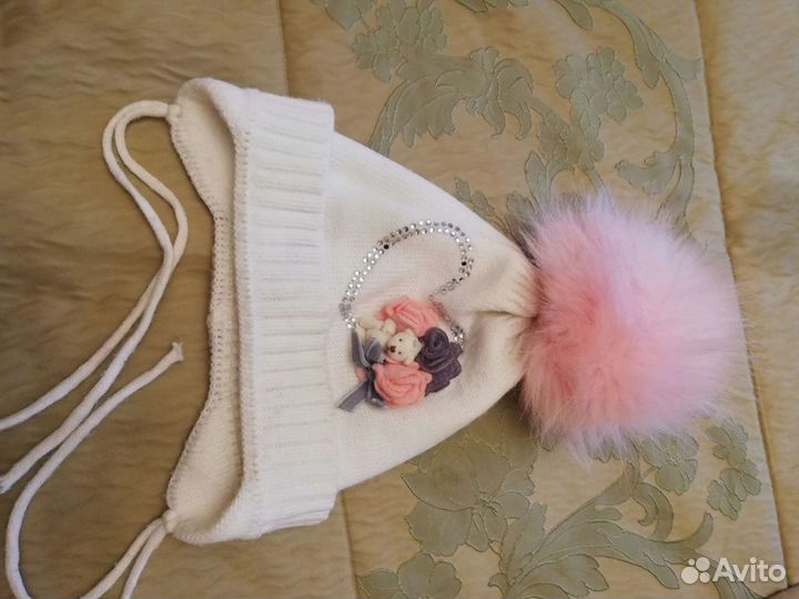 Детские зимние шапочки