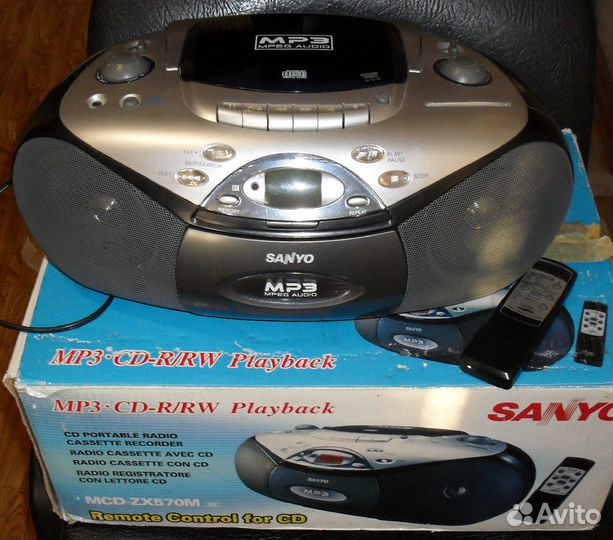 Проигрыватель MP3-CD, радио