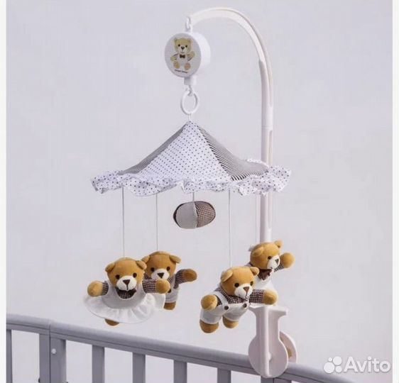 Музыкальный мобиль на кроватку canpol babies